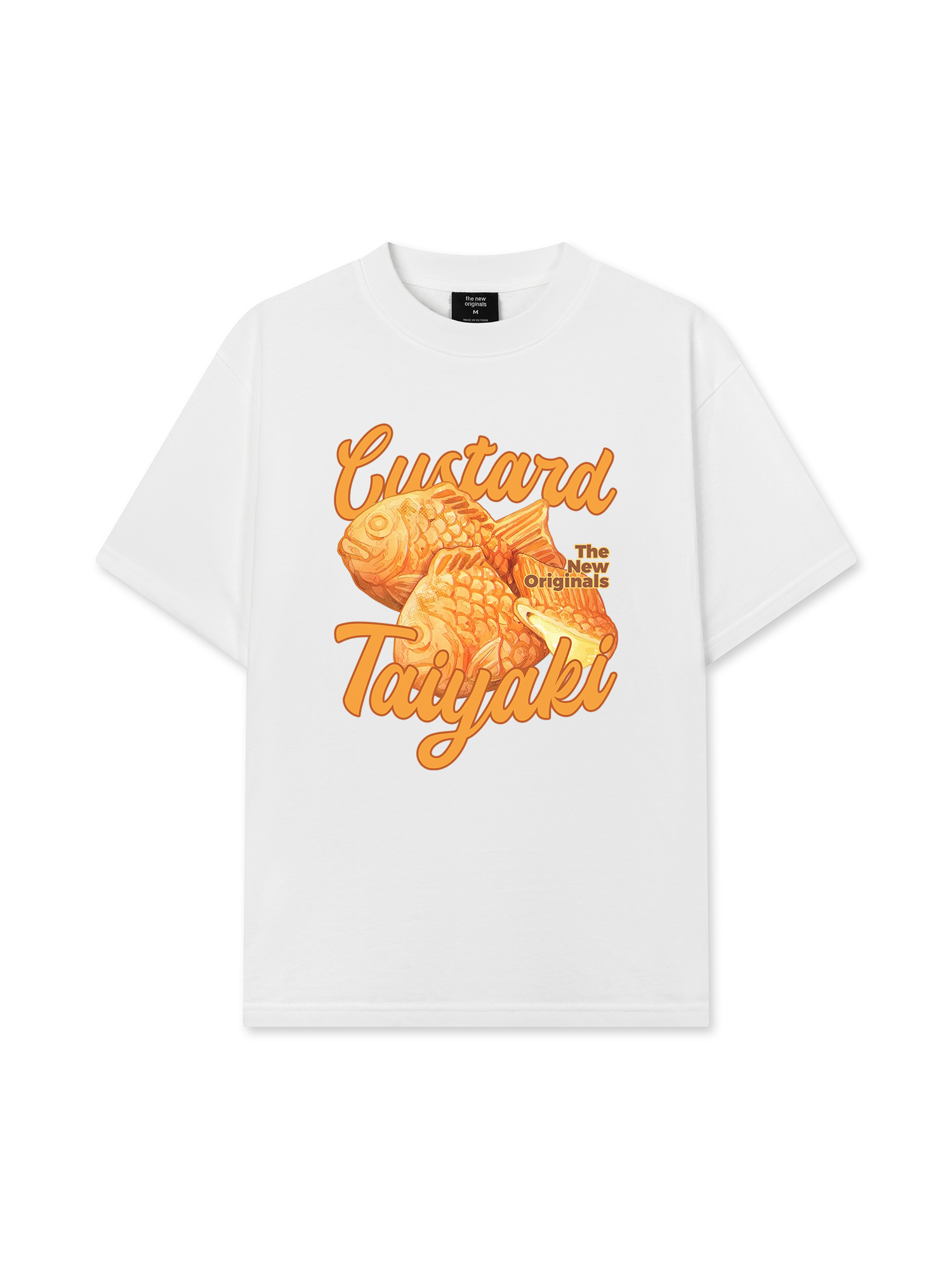 Áo Thun Relaxed Fit Foody Custard Taiyaki