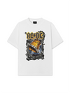 Áo Thun Relaxed Fit Music Rock AC DC Hell's Bell Rock Or Bust