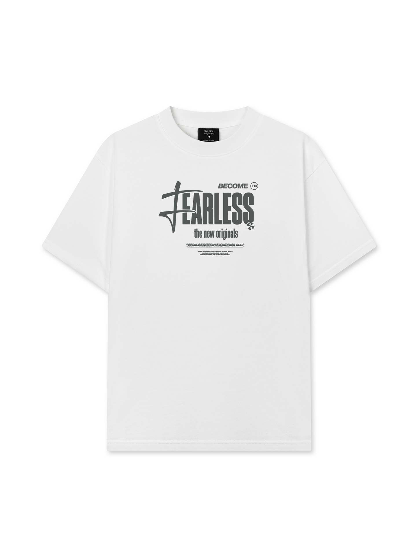 Áo Thun Relaxed Fit Be Bold Become Fearless