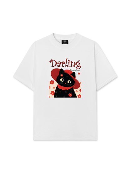 Áo Thun Relaxed Fit Darling Little Paws