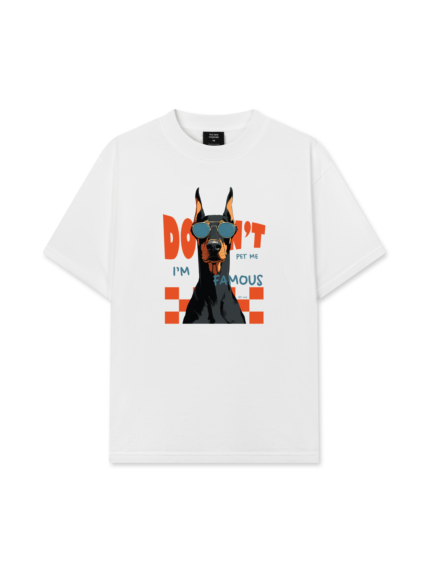 Áo Thun Relaxed Fit Dont't Pet Me