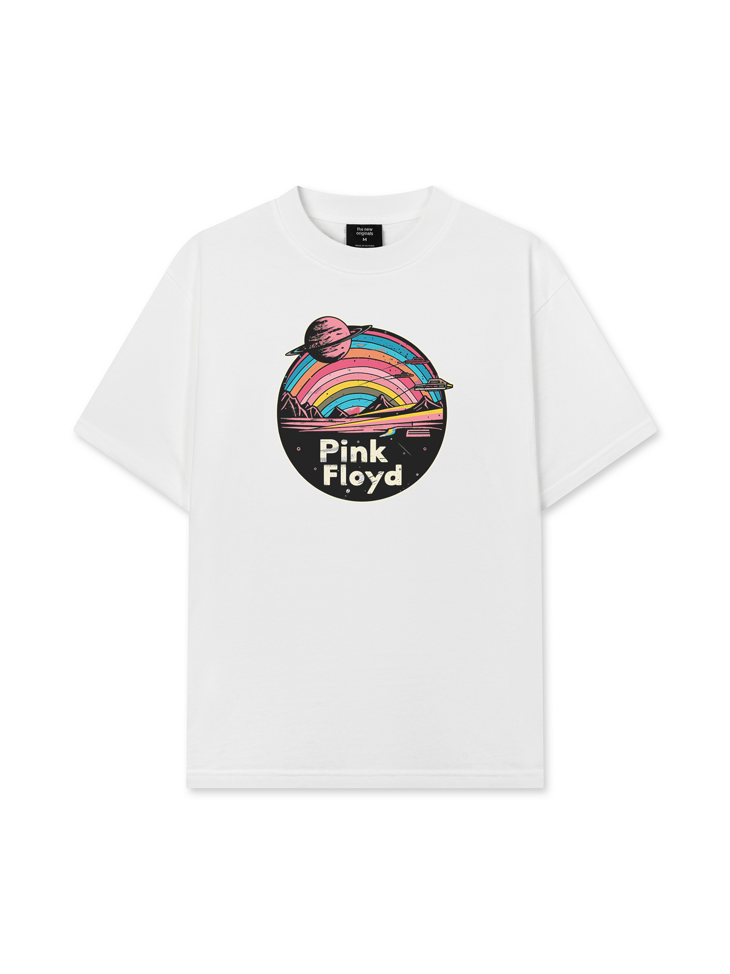Áo Thun Relaxed Fit Pink Floyd Dark Side Of The Moon Album