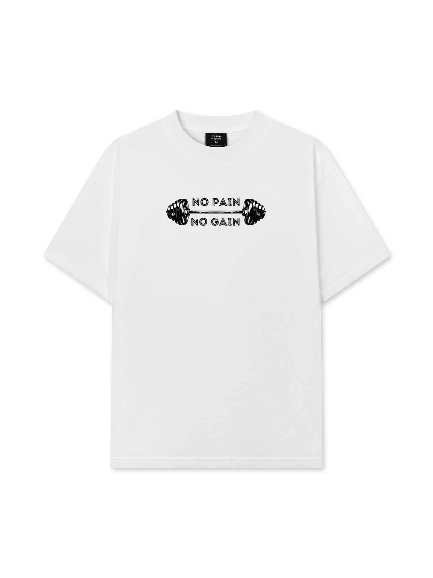 Áo Thun Relaxed Fit No Pain No Gain