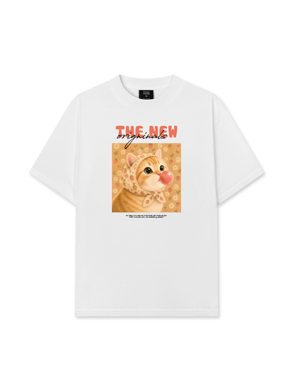 Áo Thun Relaxed Fit Honey Bubble Meow