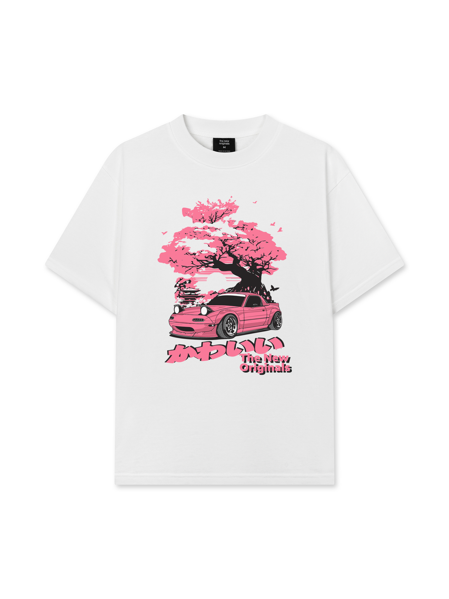 Áo Thun Relaxed Fit Car Cherry Tree