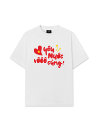 Áo Thun Relaxed Fit Yêu Nước Vô Cùng