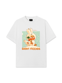 Áo Thun Relaxed Fit Snowy Friends
