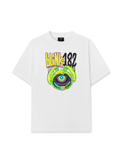 Áo Thun Relaxed Fit Blink 182 Cartoon