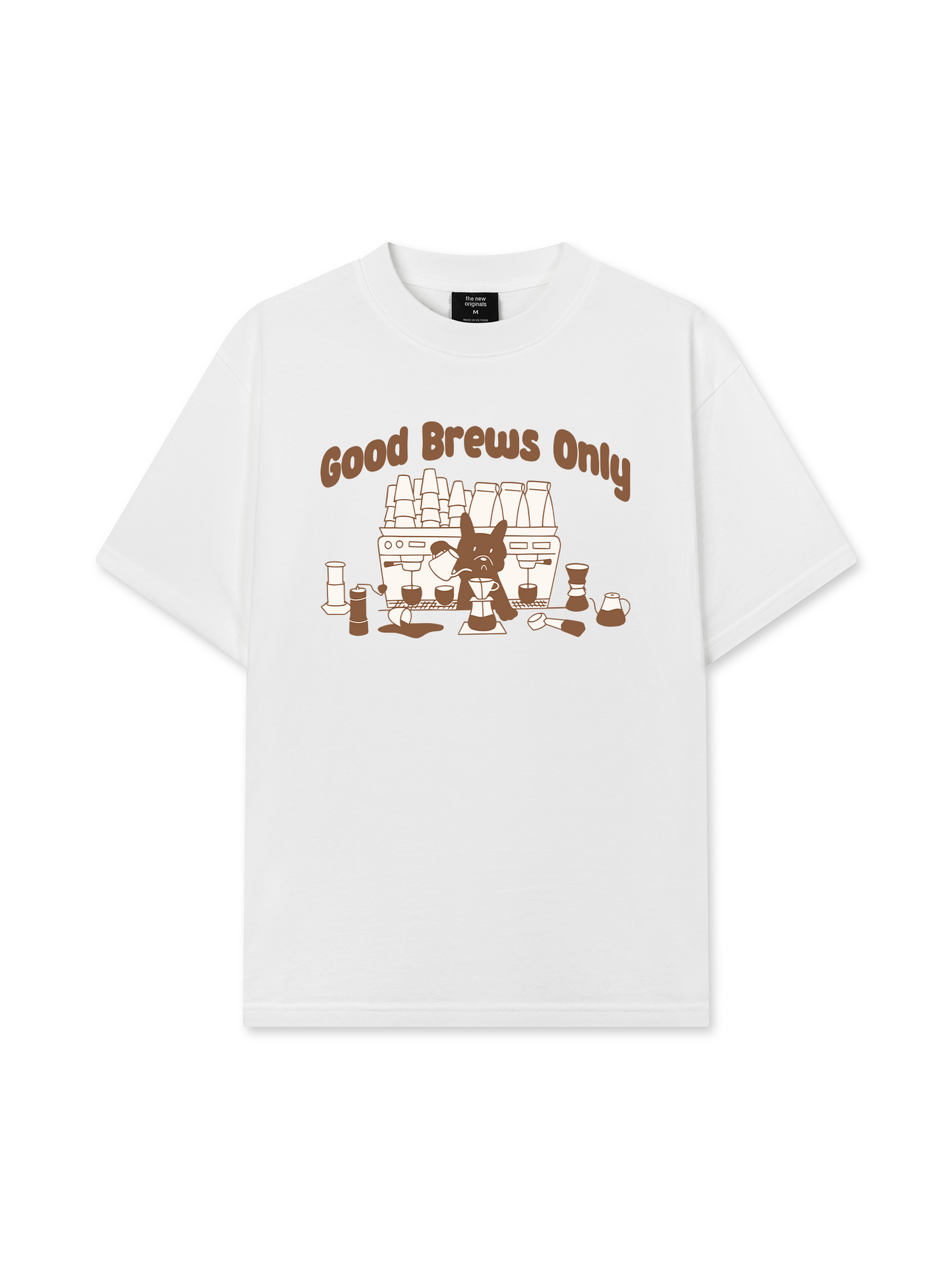 Áo Thun Relaxed Fit Good Brews Only