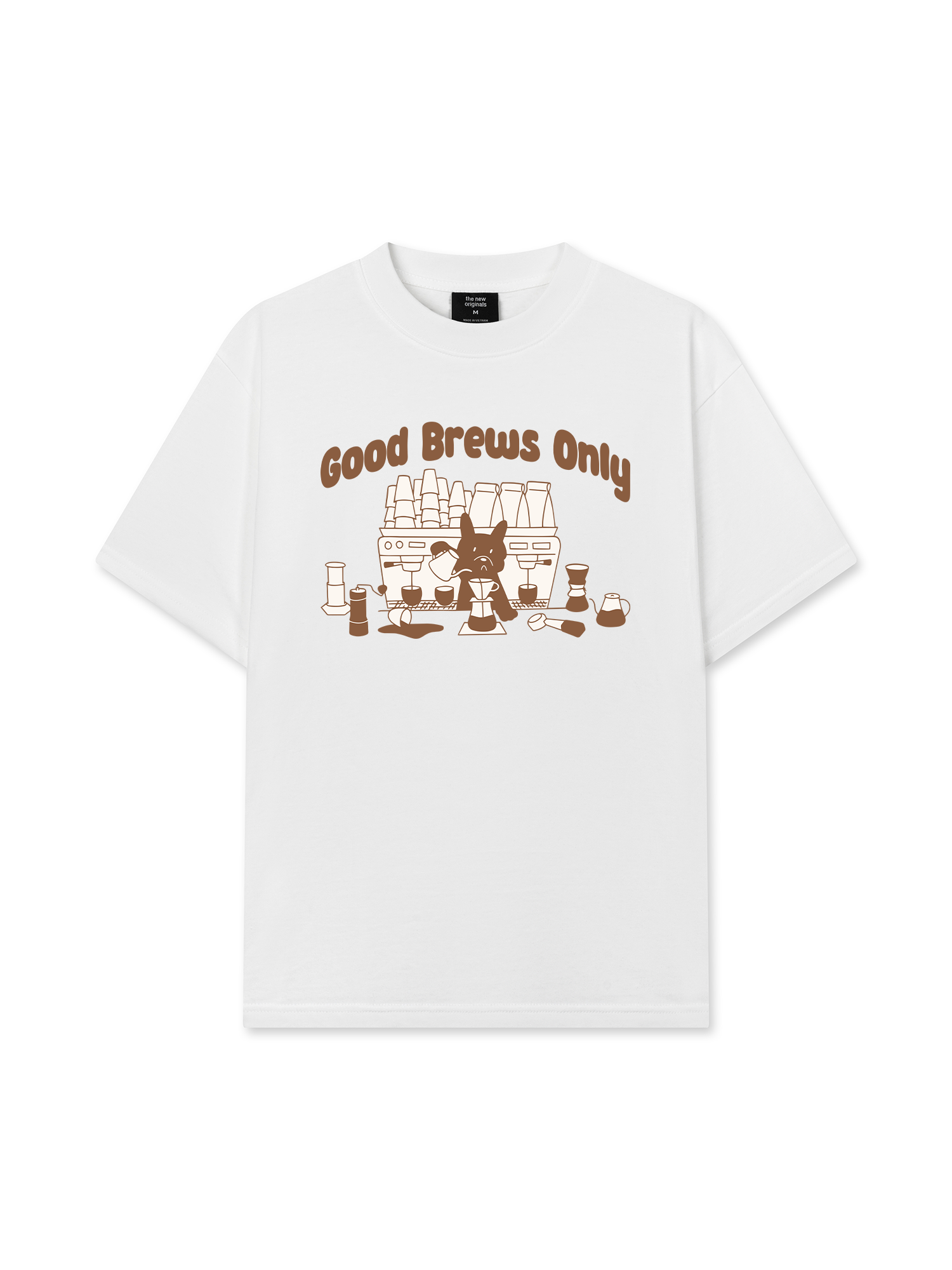 Áo Thun Relaxed Fit Good Brews Only