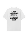 Áo Thun Relaxed Fit Lazy Morning Running Club