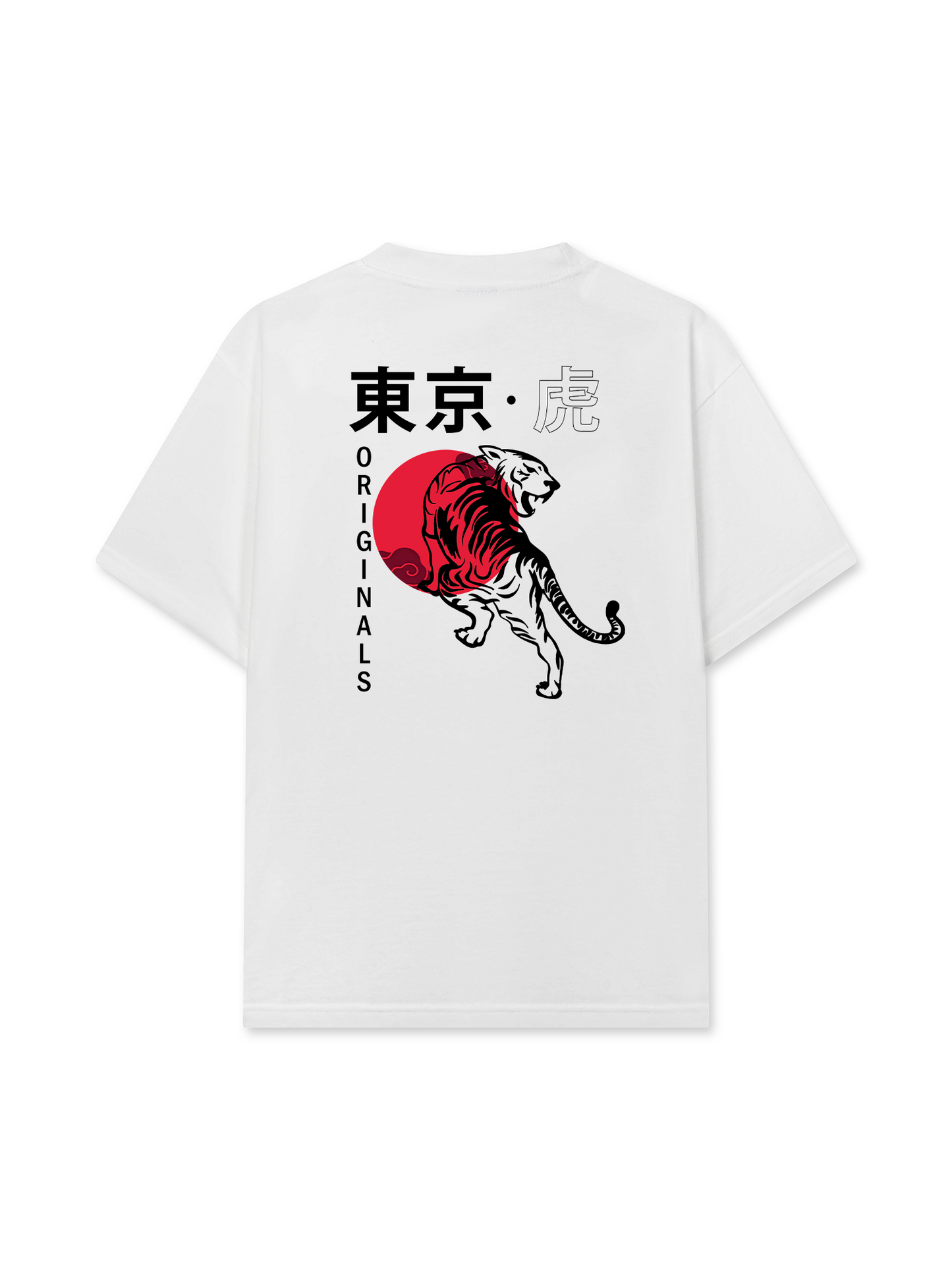 Áo Thun Relaxed Fit Janpan Spirit Tokyo Tiger