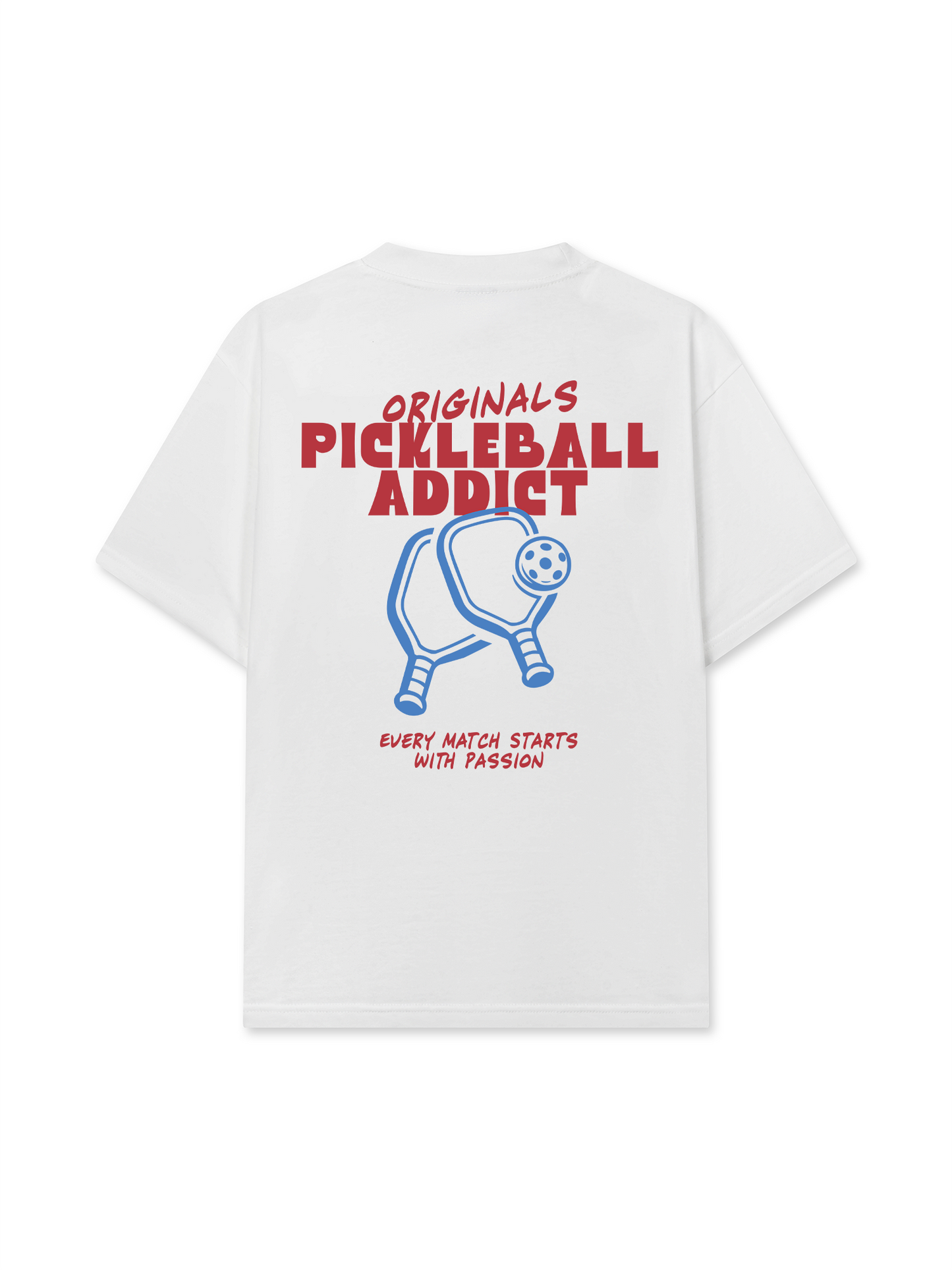 Áo Thun Relaxed Fit Pickleball Addict
