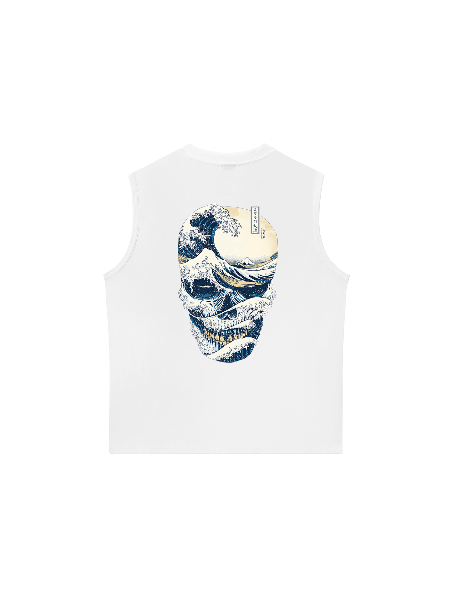 Áo Ba Lỗ Relaxed Fit The Great Wave off Skull