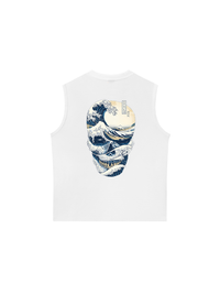 Áo Ba Lỗ Relaxed Fit The Great Wave off Skull