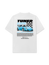 Áo Thun Relaxed Fit CAR TunedBlue