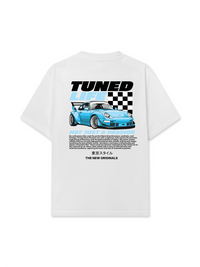 Áo Thun Relaxed Fit CAR TunedBlue