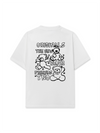 Áo Thun Relaxed Fit Bear Friends Doodle Artwork