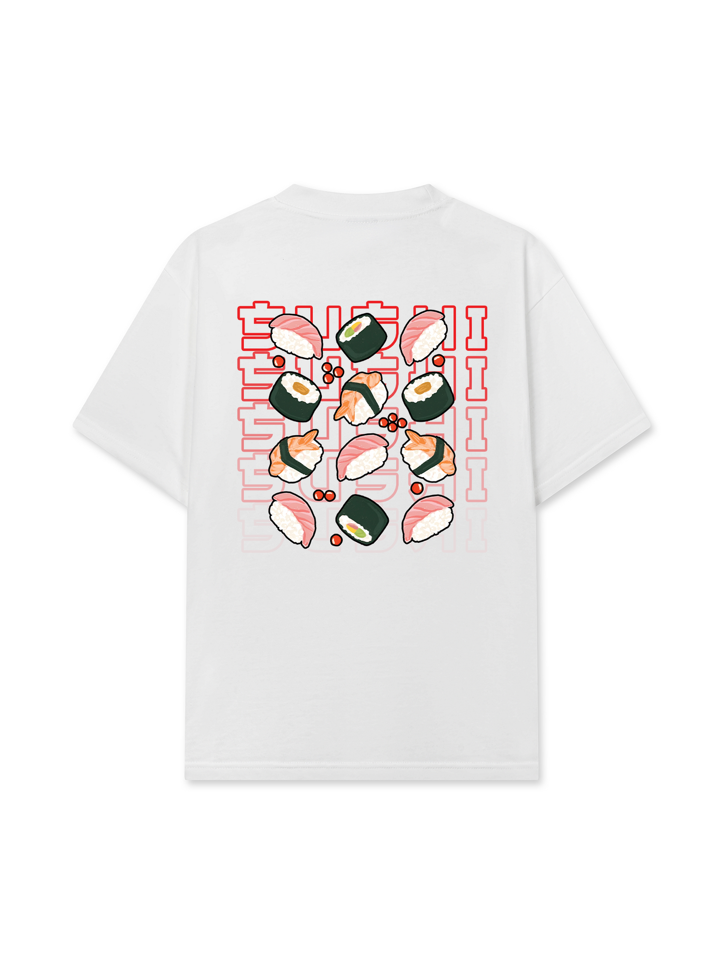 Áo Thun Relaxed Fit Japan Spirit Sushi
