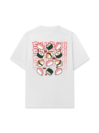 Áo Thun Relaxed Fit Japan Spirit Sushi
