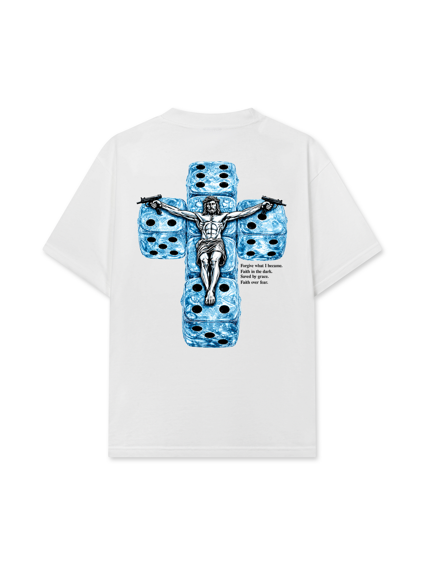 Áo Thun Relaxed Fit God With Gun