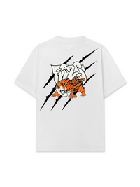 Áo Thun Relaxed Fit Japan Japan Spirit Tiger Scratch