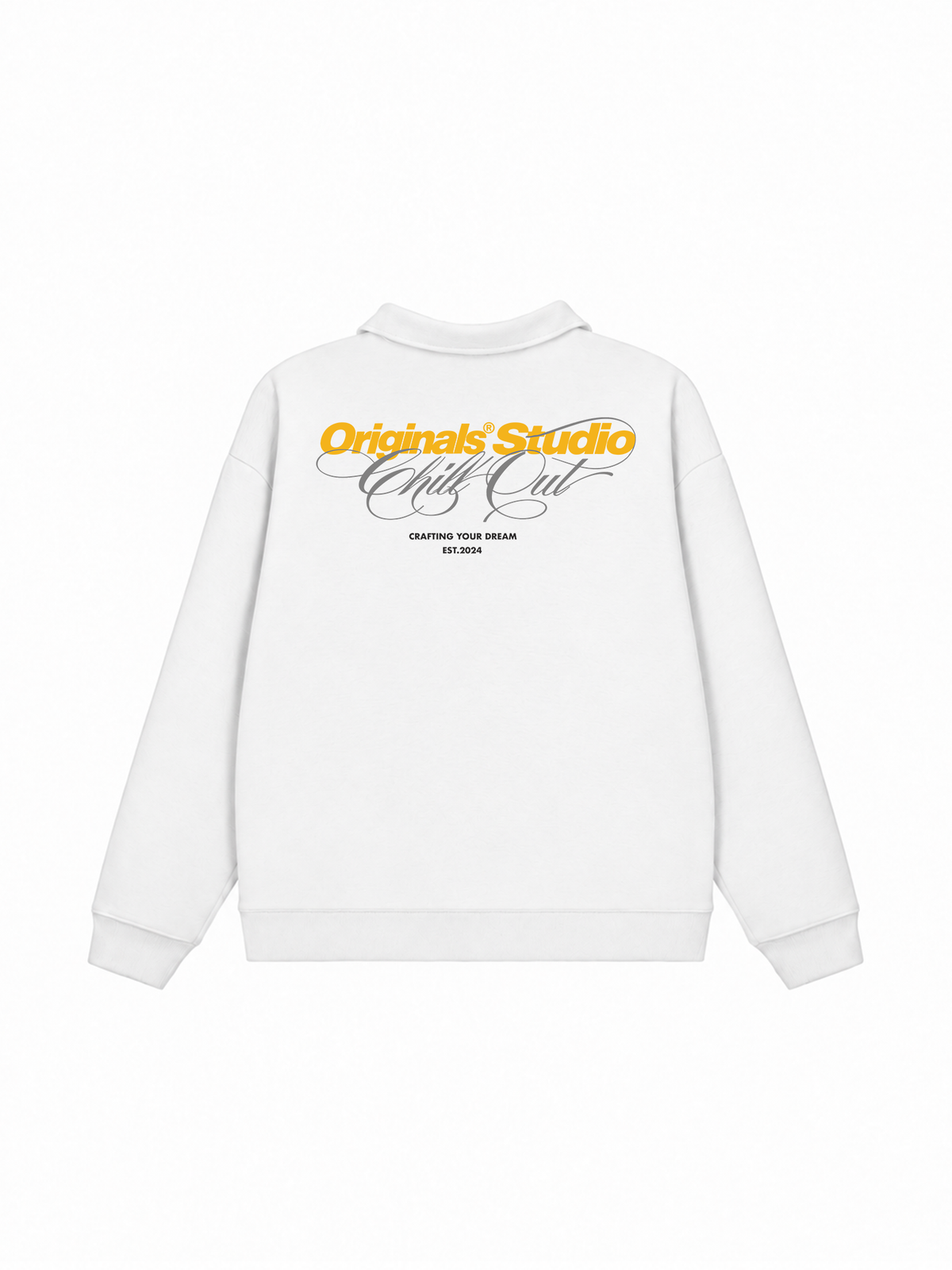 Áo Sweater Polo Nỉ Hai Da  Originasl Studio Chill Out