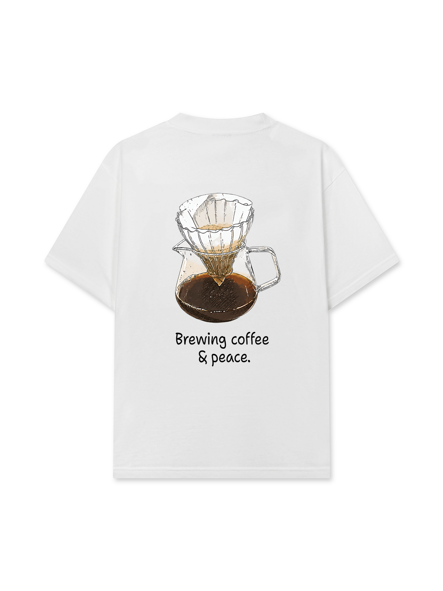 Áo Thun Relaxed Fit Brewing Coffee