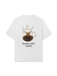 Áo Thun Relaxed Fit Brewing Coffee