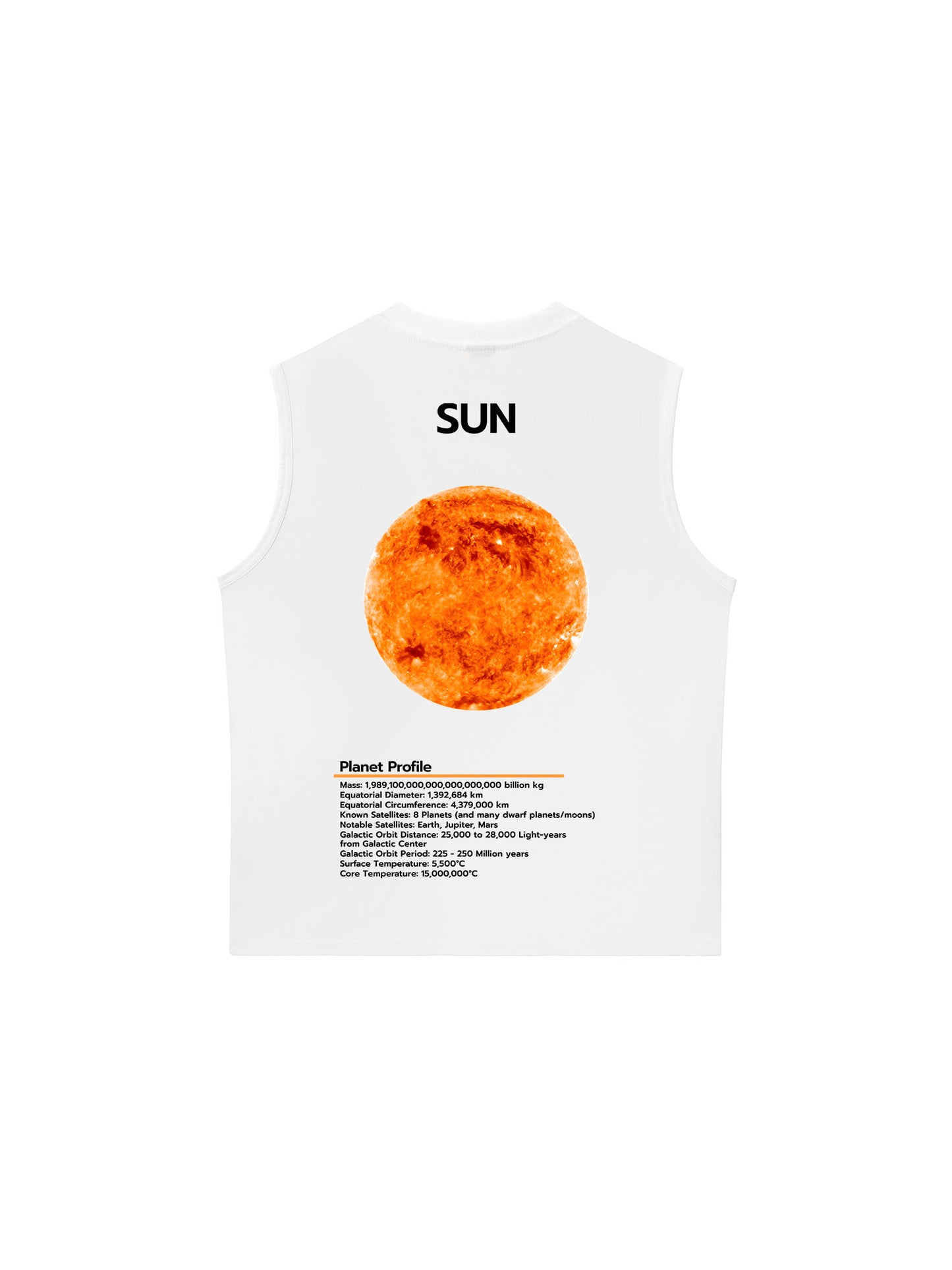 Áo Ba Lỗ Relaxed Fit The Planet Profile Sun