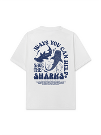 Áo Thun Relaxed Fit Ocean Save The Shark