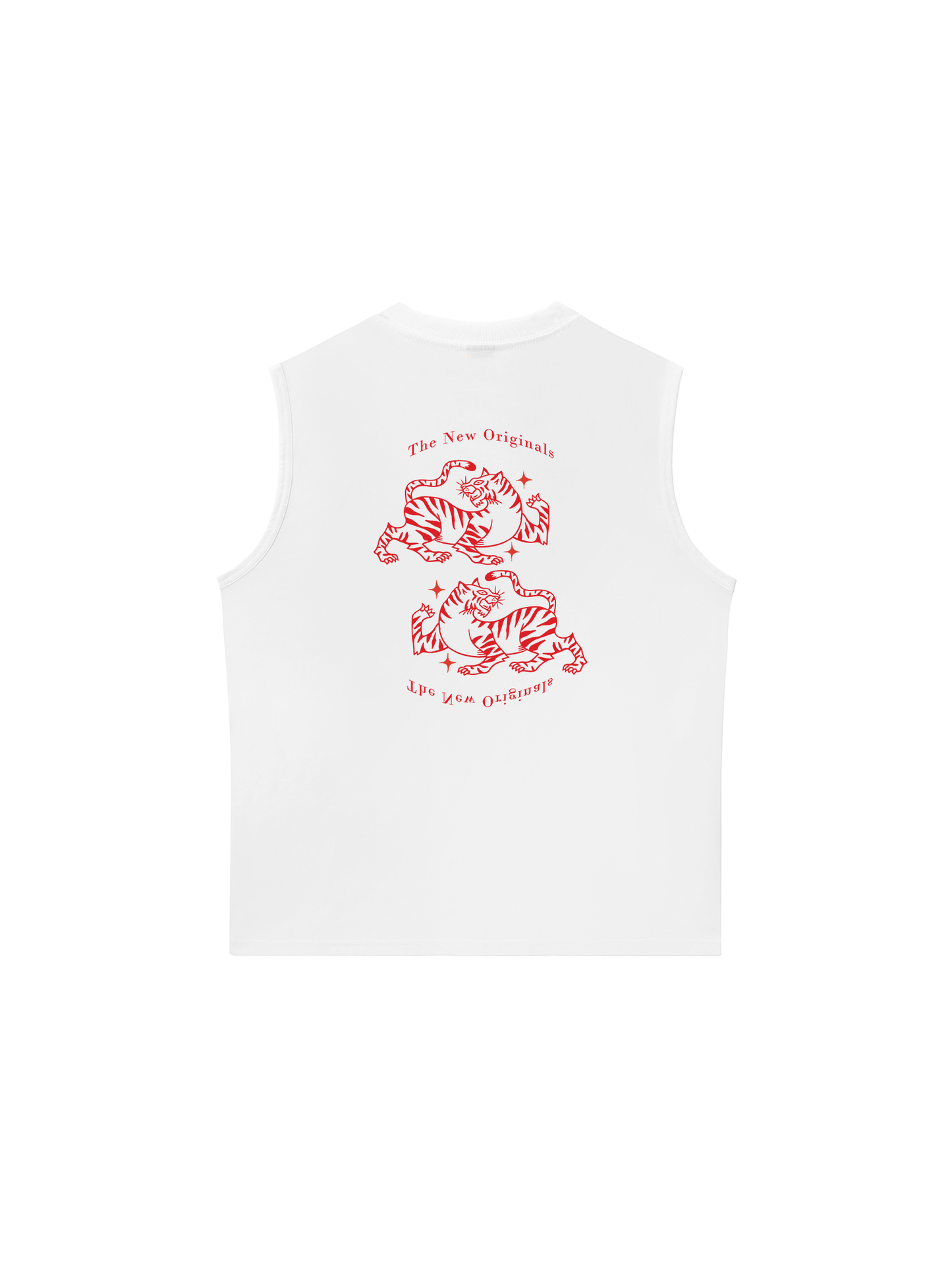 Áo Ba Lỗ Relaxed Fit Japan Spirit Red Tigers