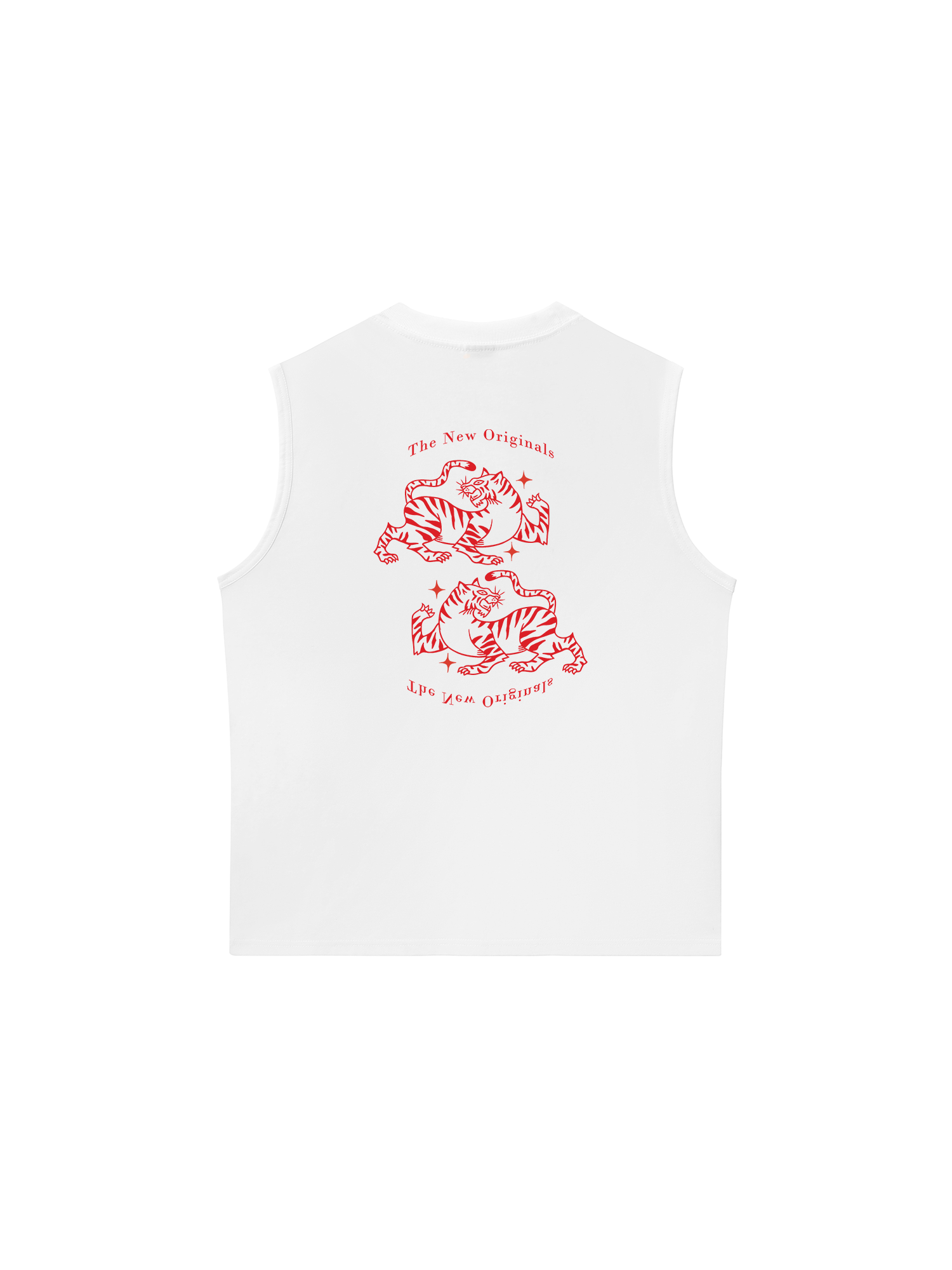Áo Ba Lỗ Relaxed Fit Japan Spirit Red Tigers
