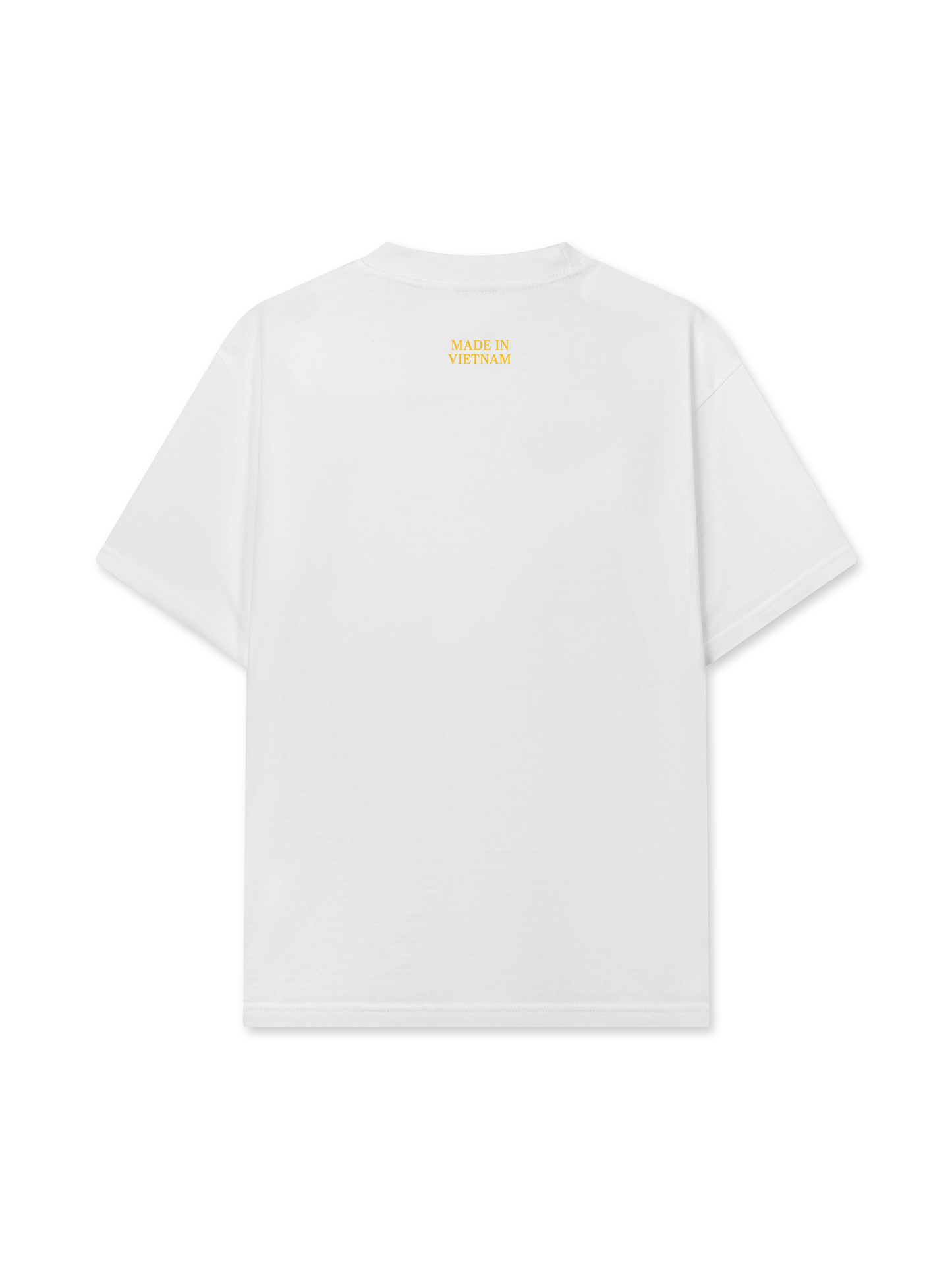 Áo Thun Relaxed Fit Tem Máu Đỏ Da Vàng
