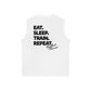 Áo Ba Lỗ Relaxed Fit Eat Sleep Train Repeat