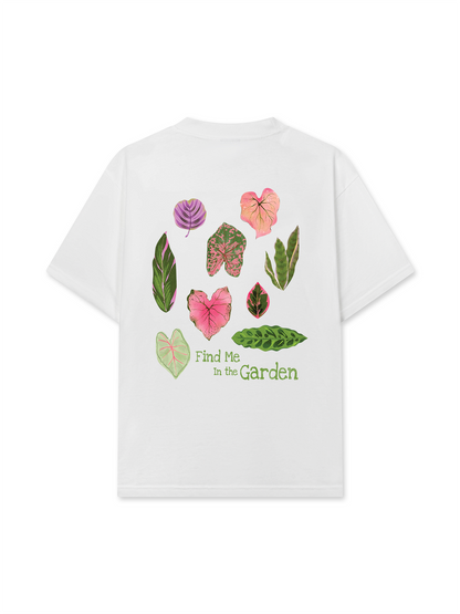 Áo Thun Relaxed Fit Tropical Find Me In The Garden