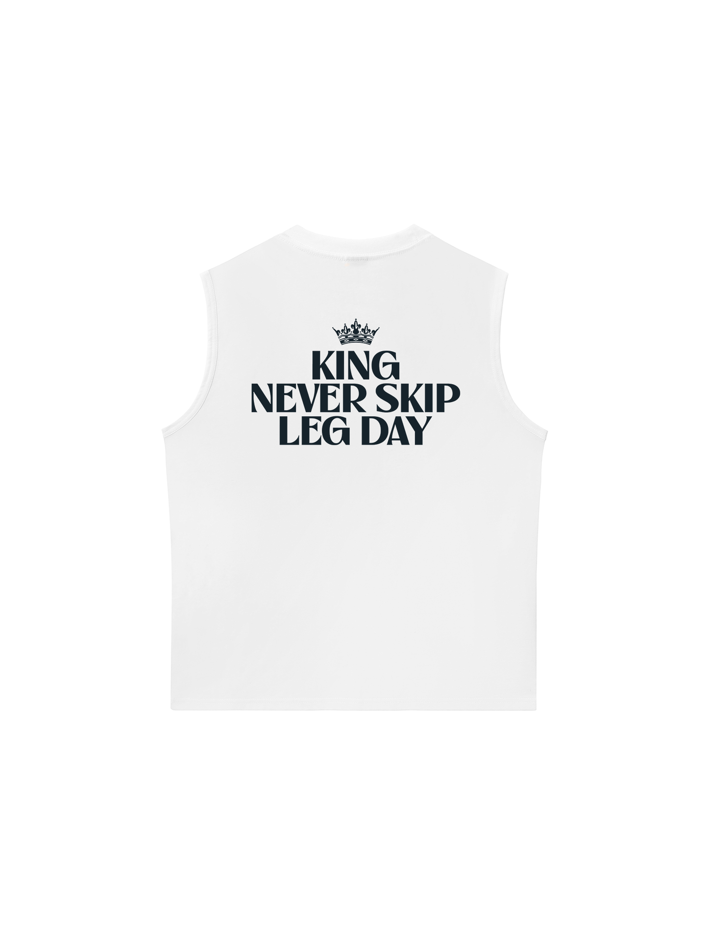 Áo Ba Lỗ Relaxed Fit King Never Skip Leg Day