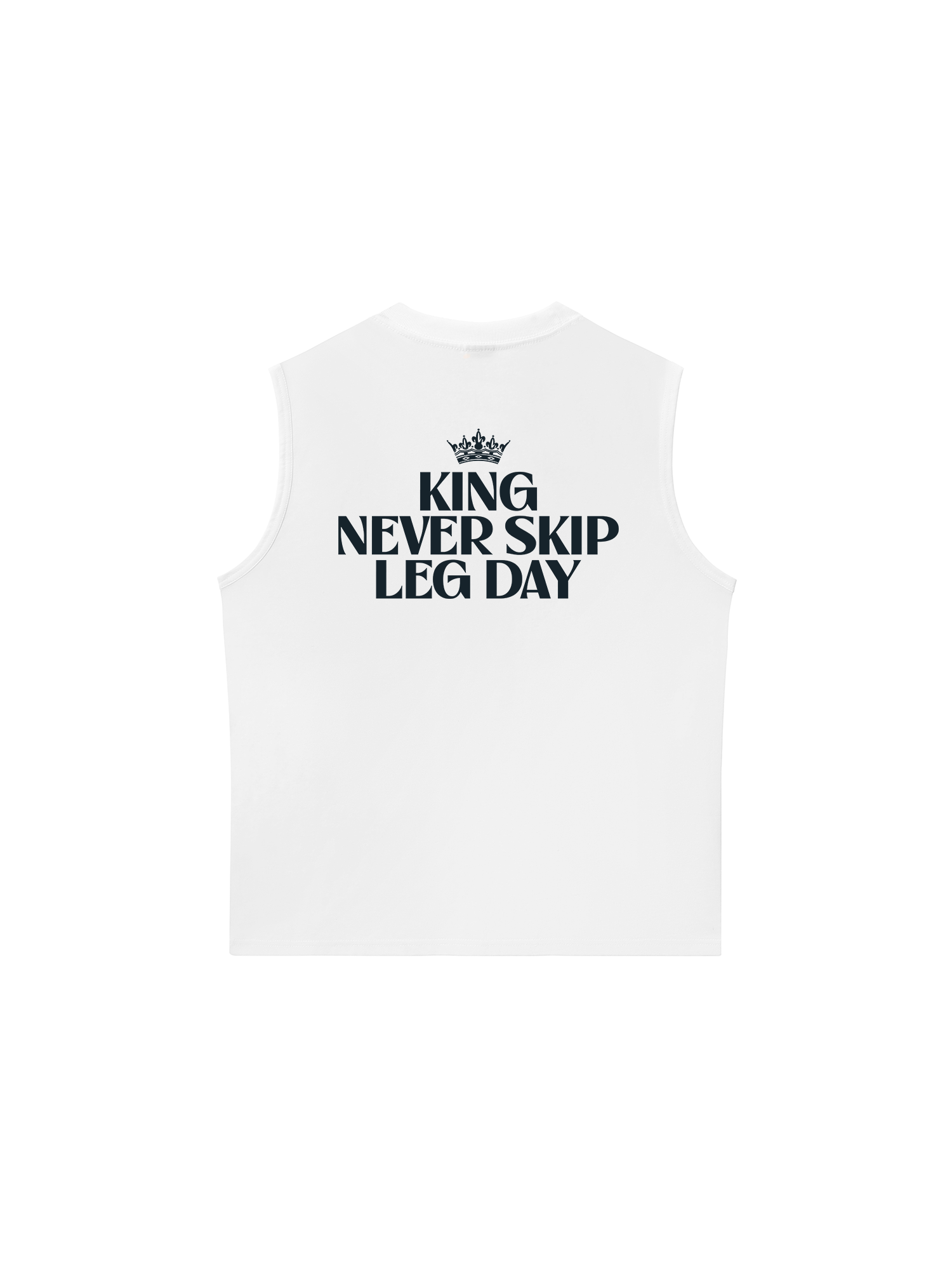 Áo Ba Lỗ Relaxed Fit King Never Skip Leg Day