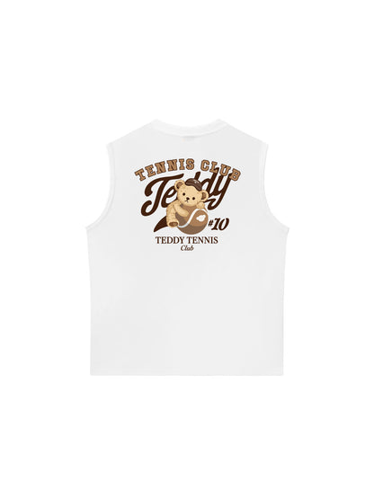 Áo Ba Lỗ Relaxed Fit Teddy Tennis Club