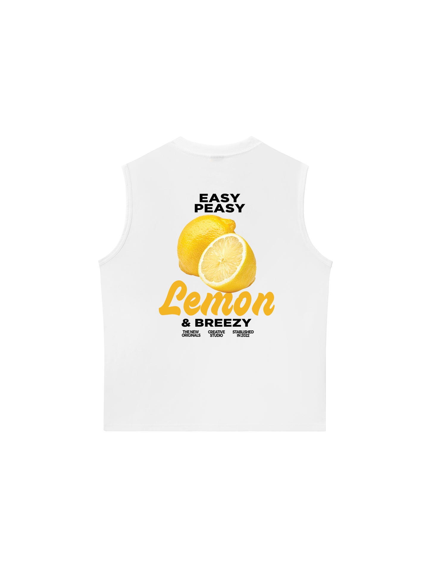 Áo Ba Lỗ Relaxed Fit Lemon Squeezy
