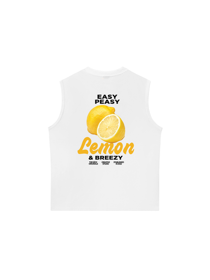 Áo Ba Lỗ Relaxed Fit Lemon Squeezy