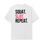 Áo Thun Relaxed Fit Squat Slay Repeat