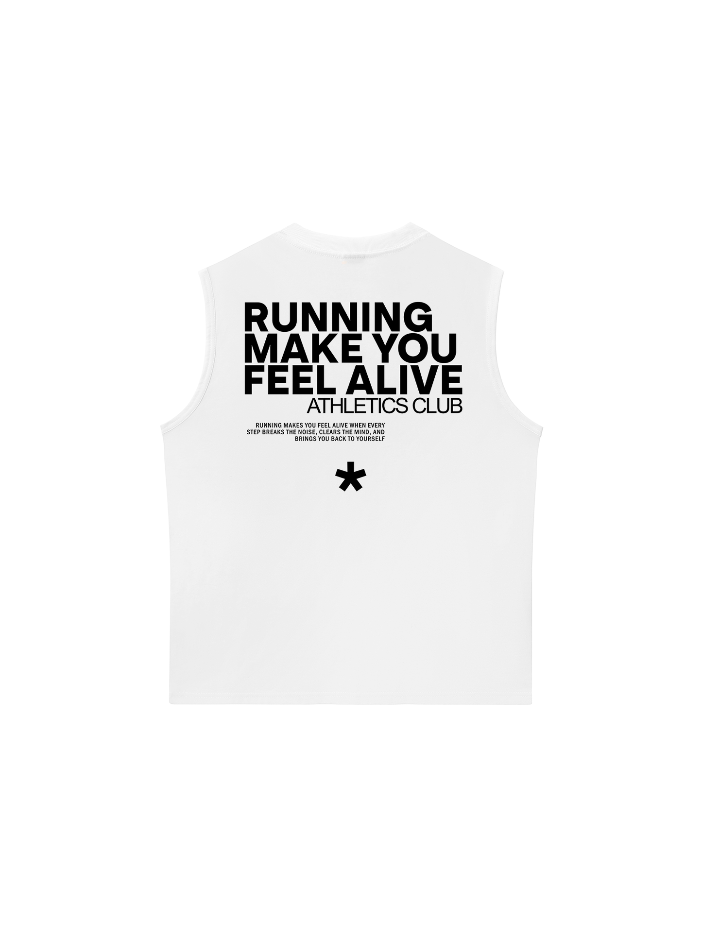 Áo Ba Lỗ Relaxed Fit Running Make You Feel Alive