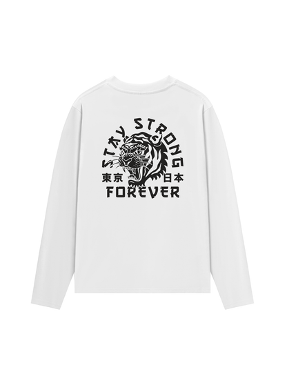 Áo Thun Dài Tay Stay Strong Forever