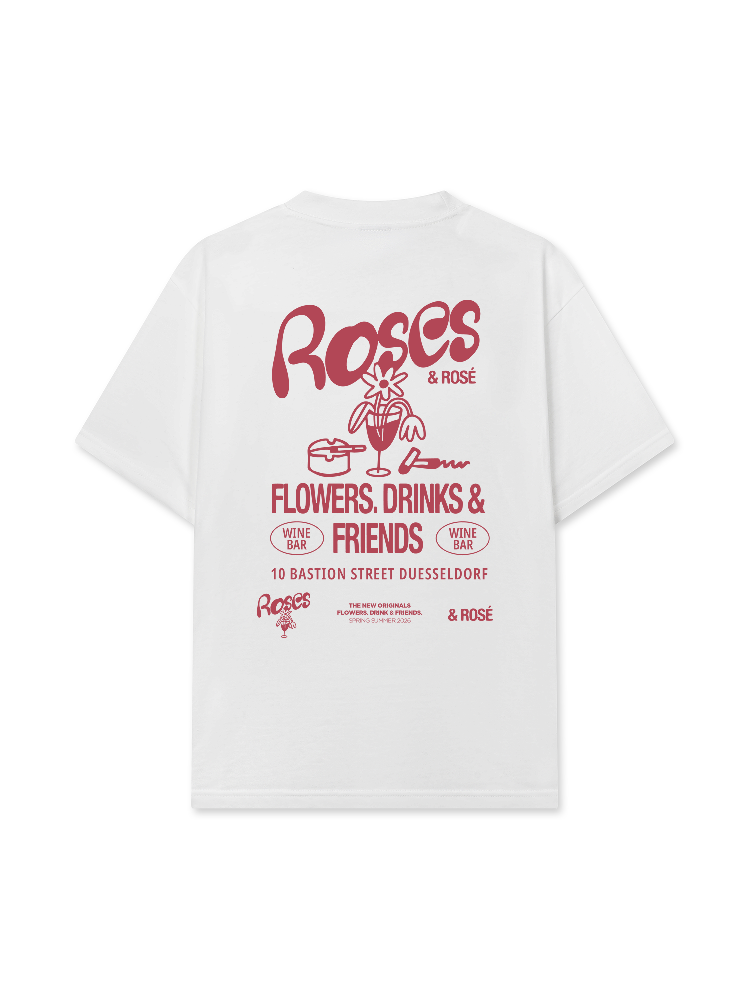 Áo Thun Relaxed Fit Rose & Rose