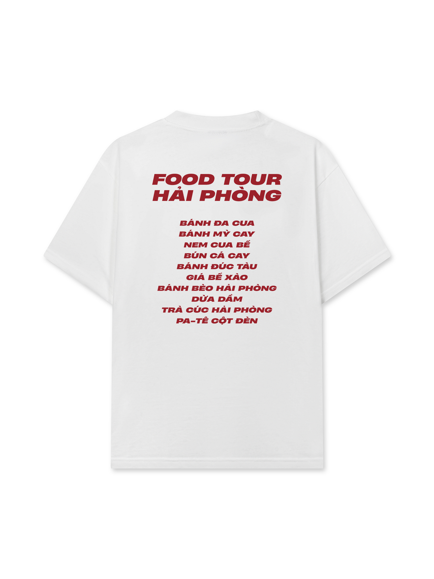 Áo Thun Relaxed Fit Chiến Thần Foodtour