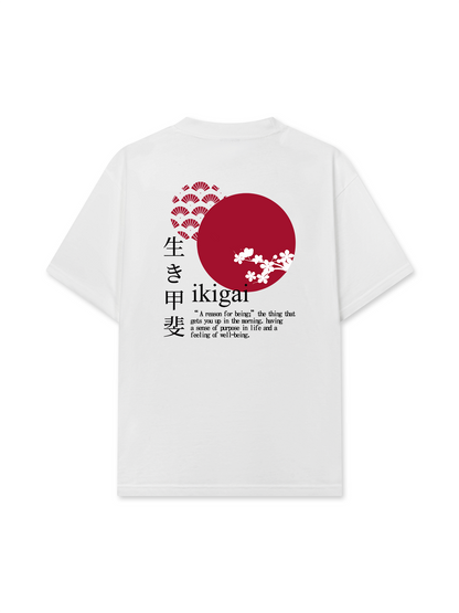 Áo Thun Relaxed Fit Ikigai A Reason For Being