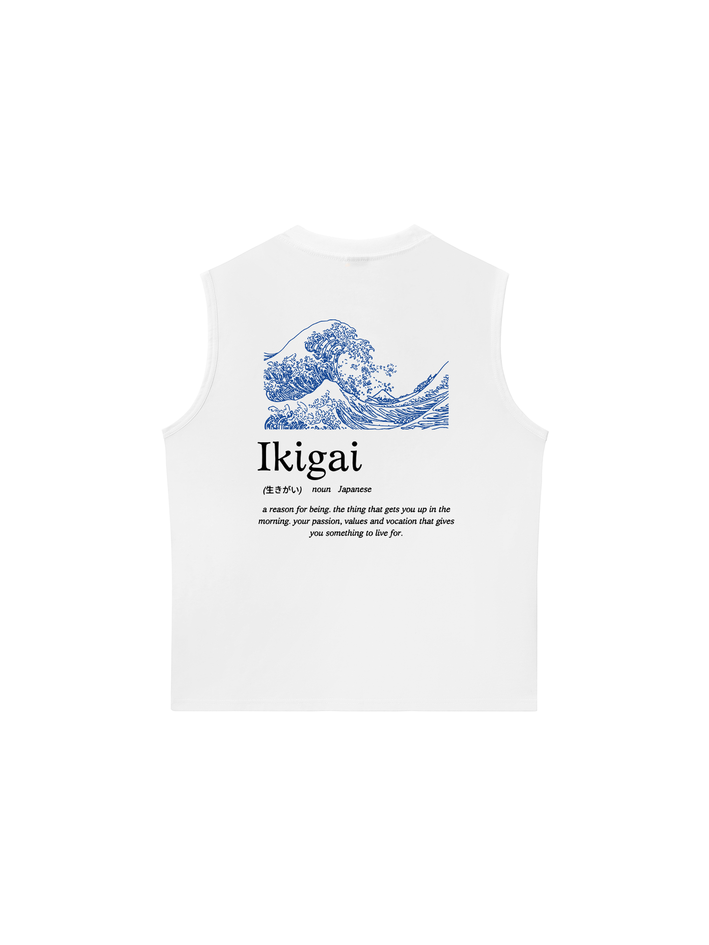 Áo Ba Lỗ Relaxed Fit Ikigai