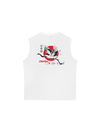 Áo Ba Lỗ Relaxed Fit Japan Spirit Red Crowned Crane