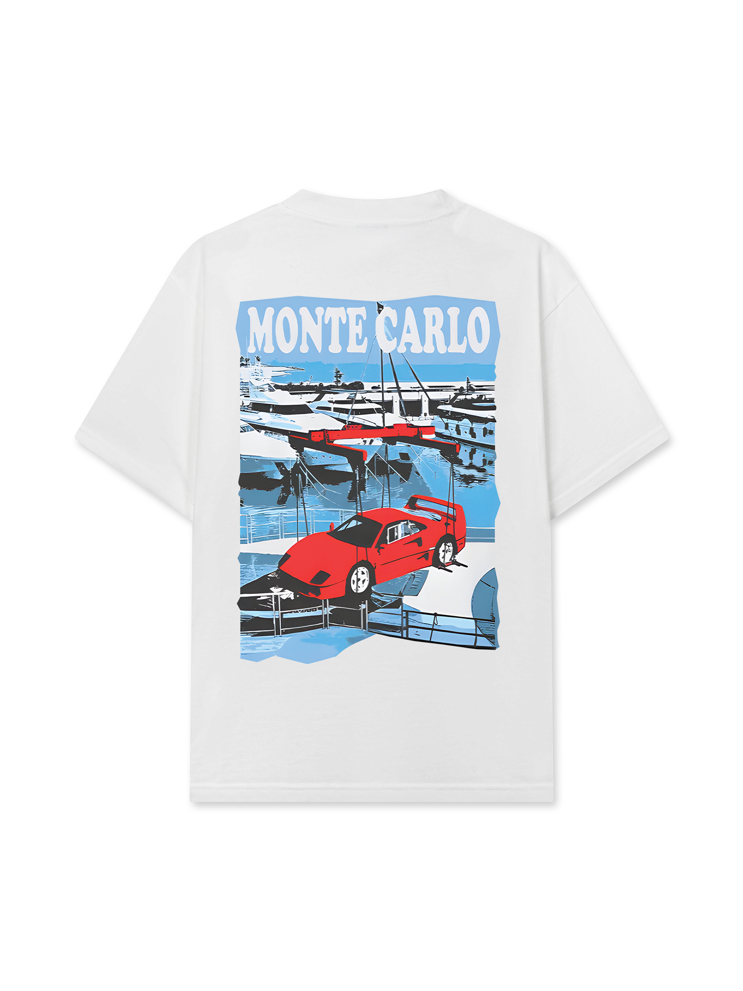 Áo Thun Relaxed Fit CAR Monte-Carlo